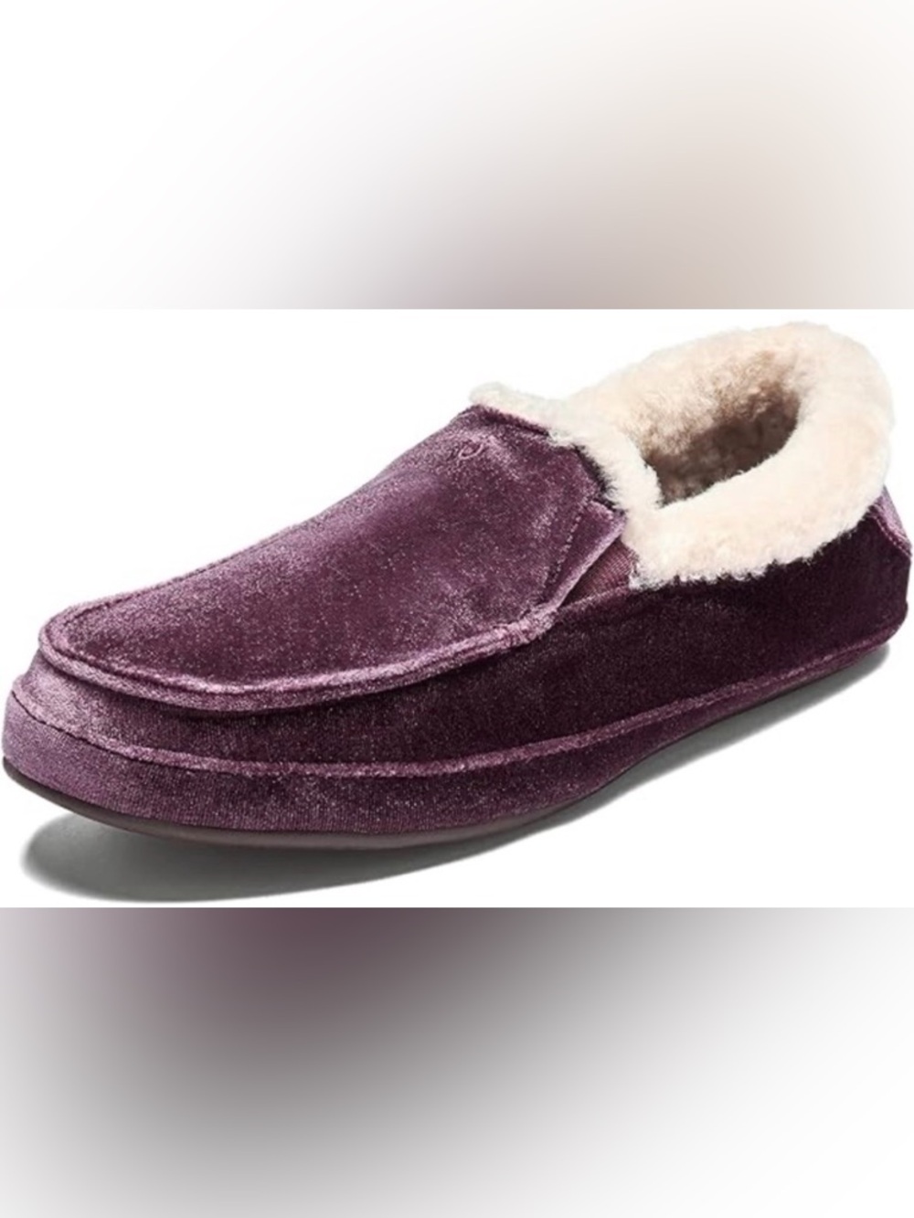 NIB [OluKai] Ku'una Lanui Indoor/Outdoor Velvet Slipper Red Ginger Women’s Sz 5 - Picture 3 of 14